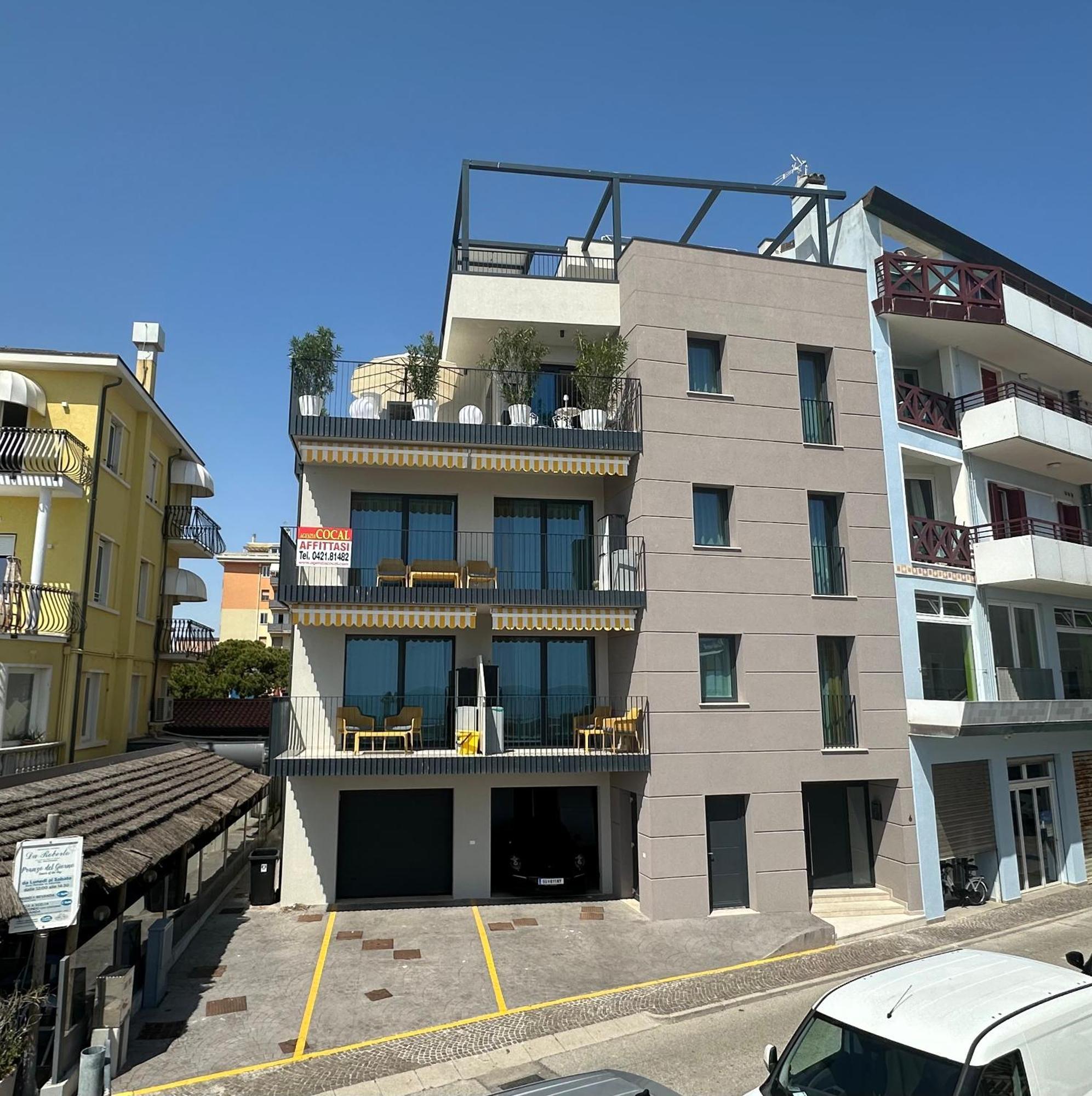 Nuovo Residence Serenissima Frontemare - Agenzia Cocal Каорле Екстер'єр фото
